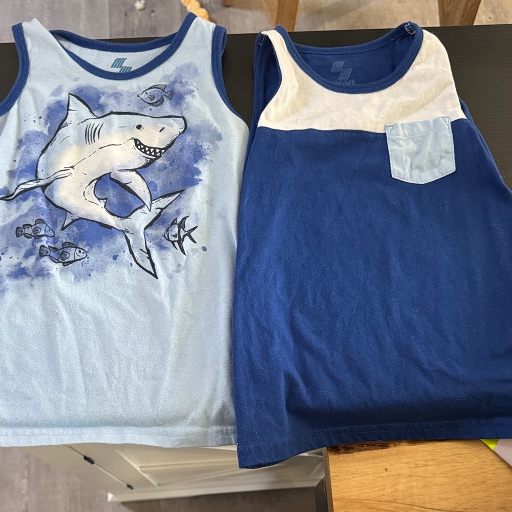 2 boys tank tops